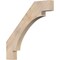 Ekena Millwork 3 1/2"W x 32"D x 32"H Merced Smooth Knee Brace, Douglas Fir BRC04X32X32MRC00SDF - alternate 1
